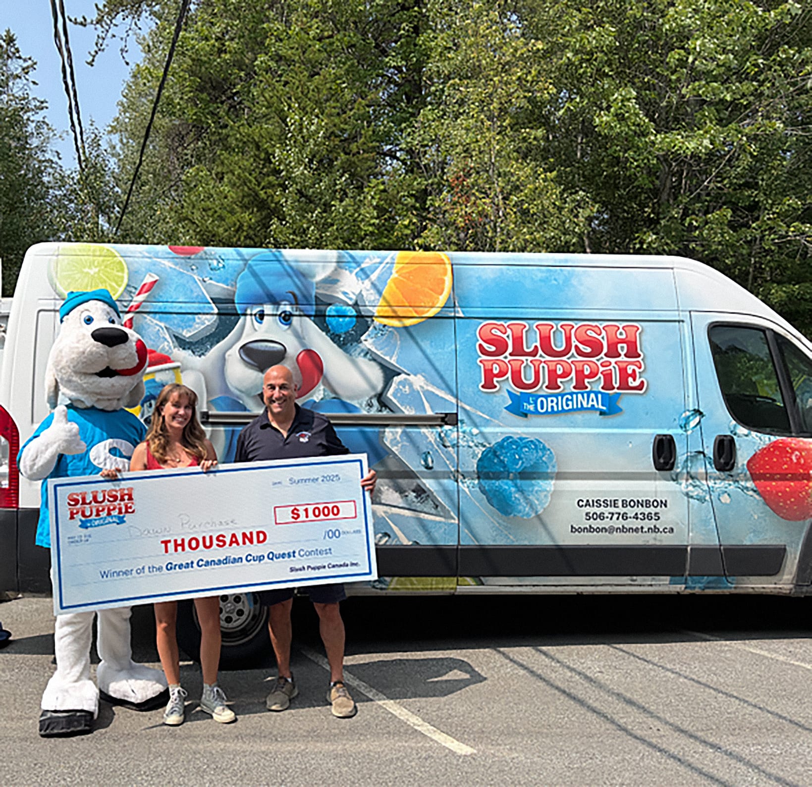 Gagnante concours 1000 $