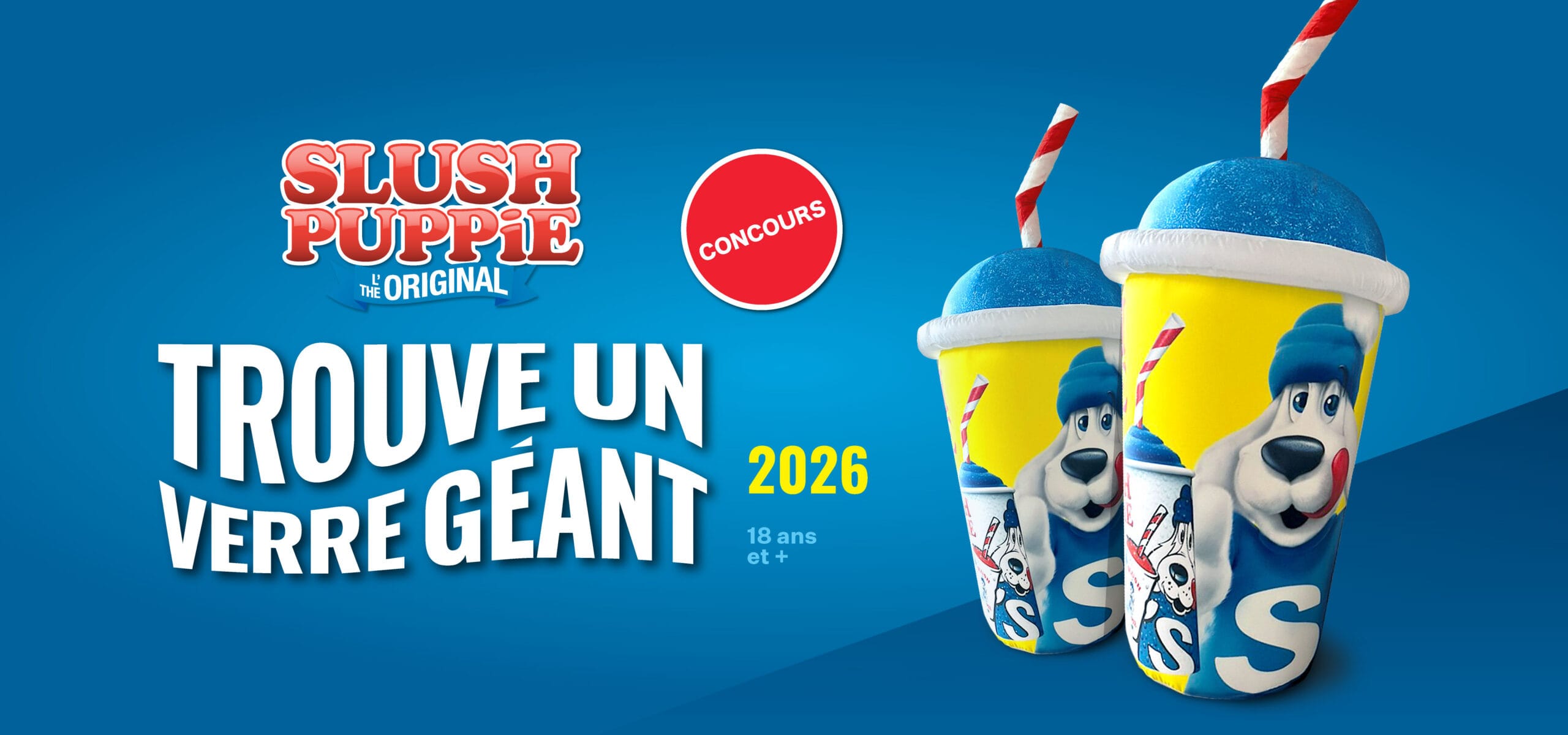 Concours Trouve un verre Géant 2026 Slush Puppie Canada